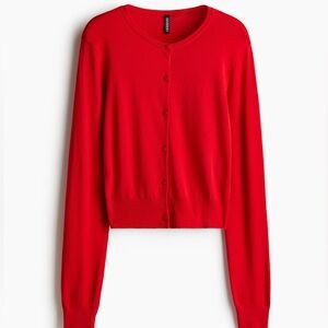 H&M Vibrant Red Women's Cardigan